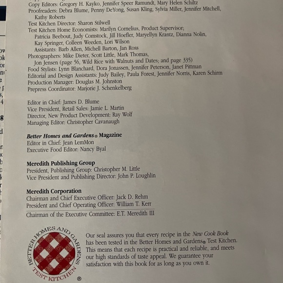 Better homes the New cookbook; excellent condition spiral - Picture 3 of 13